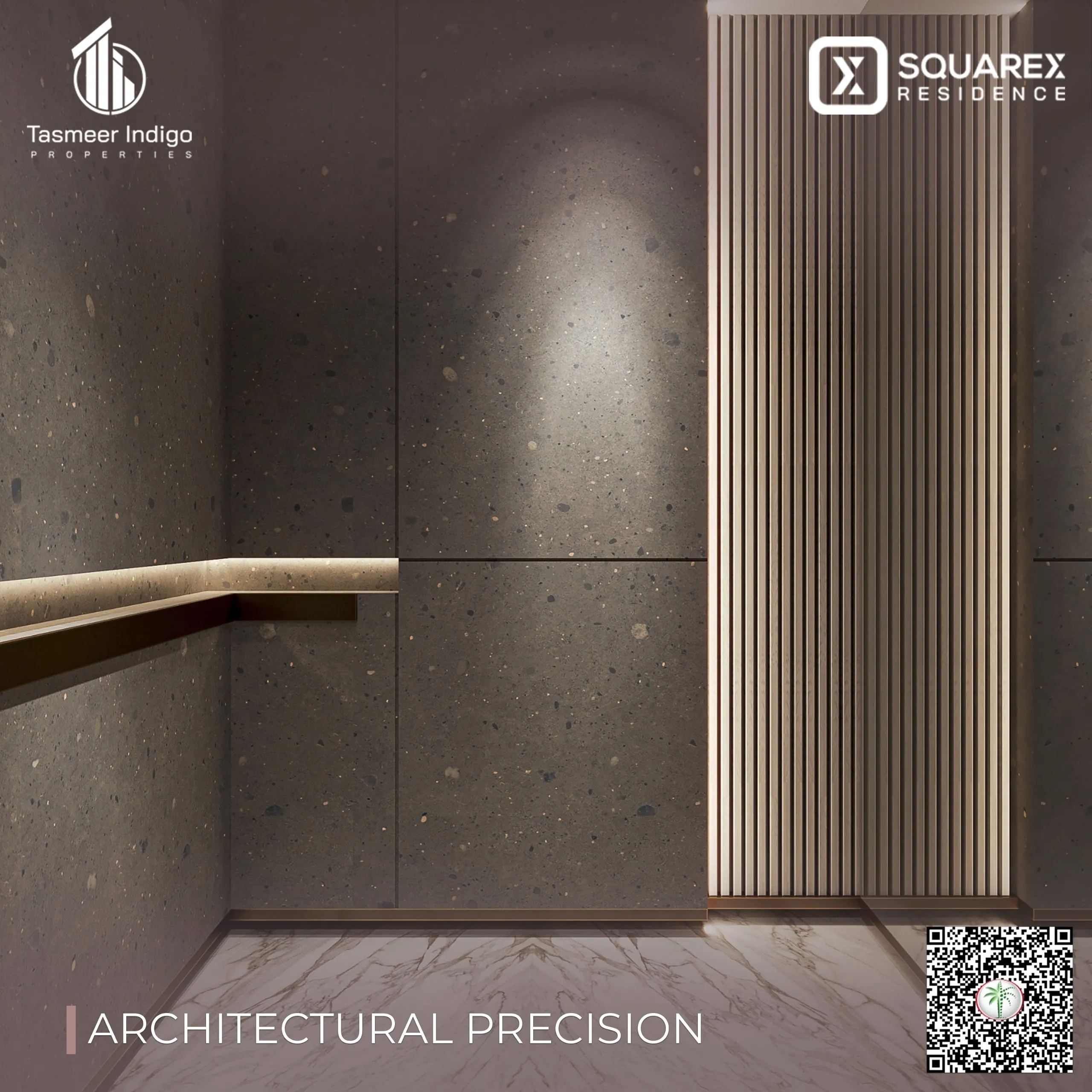 Elegant dining area with contemporary design