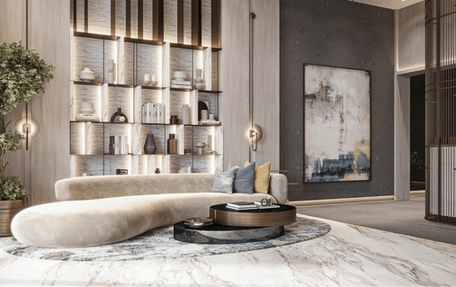 SquareX One - Modern architectural exterior with French Riviera inspired design